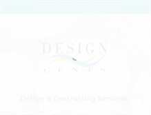 Tablet Screenshot of designcents.ca